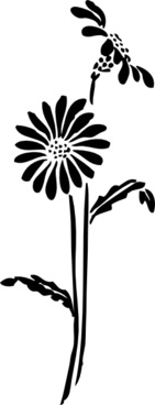 Flower silhouette vector free vector download (14,105 files) for