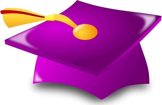 Graduation Icon Free vector in Open office drawing svg ( .svg ) vector illustration graphic art