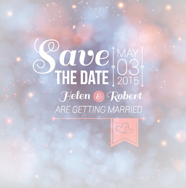 Sample wedding invitation background