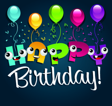 Free Download Happy Birthday Images Vector 4 787 Balloons Greeting