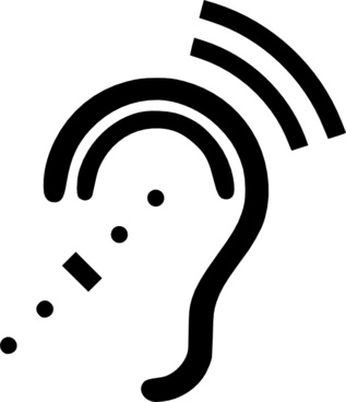 Image result for hearing impairment symbol