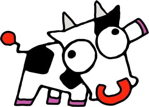 cow cdr clipart - photo #30