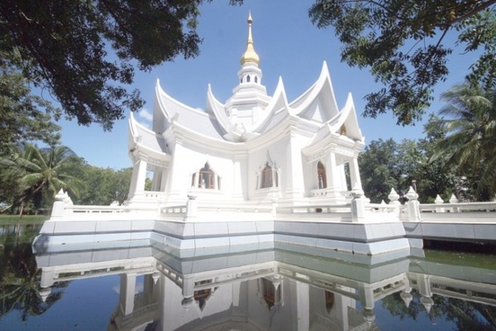 meditation hall under the daylight