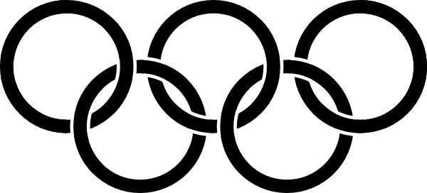 olympic ring clipart free - photo #21