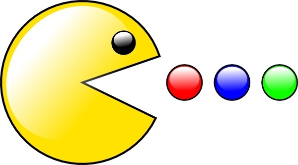 Pac man Free vector for free download about (32) Free vector in ai, eps