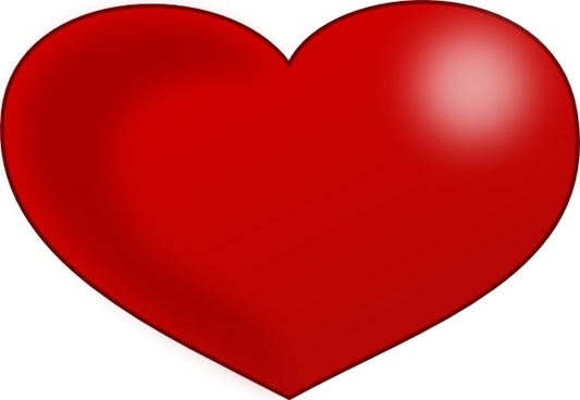 red valentine heart clipart - photo #35