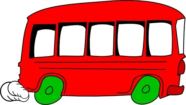 funny bus clipart - photo #16