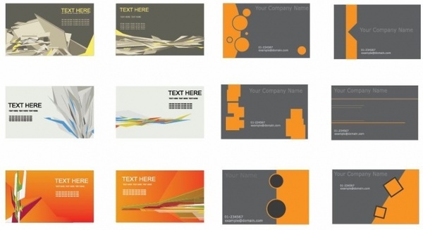 clipart business card templates - photo #41