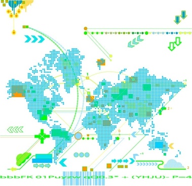 trend map vector