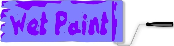 clip art images wet paint - photo #28