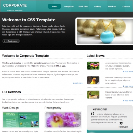 Free Website Templates Corporate