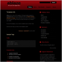 Ablaze 2.1 Template