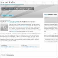 Abstract Studio Template