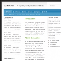 Aqueous Light Template