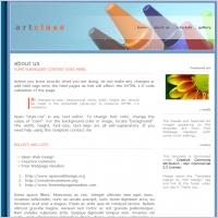 Art Class Template
