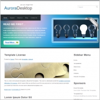 Aurora Desktop Template