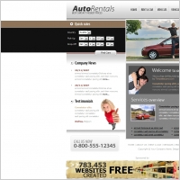 Auto Rentals Template