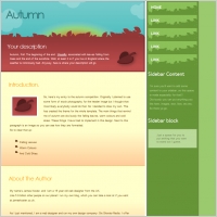 Autumn Template