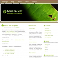 banana leaf