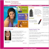 Beauty Company Template
