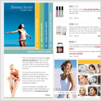 Beauty Secrets Template