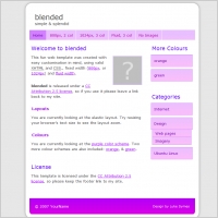 Blended Template