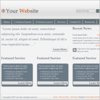 Blue Gray Template
