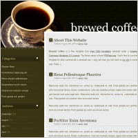 brewed coffee