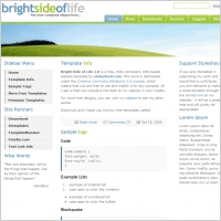 Bright Side of Life 1.0 Template