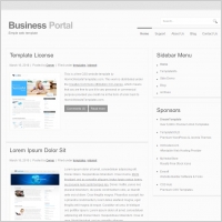 Business Portal Template