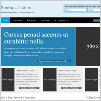 BusinessToday Template
