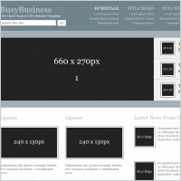 Busy Business Template