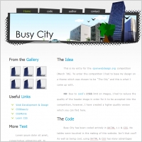 Busy City Template