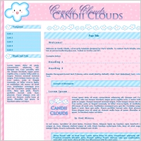 Candii Clouds Template