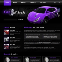 Car Club Template