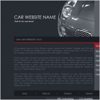 Car Website Template