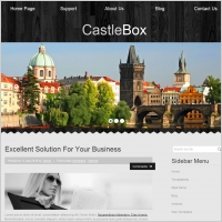 Castle Box Template