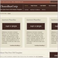Choco Bus Corp Template