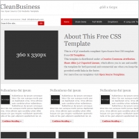 Clean Business Template