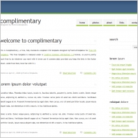 complimentary
