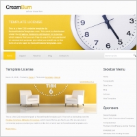 Cream Burn Template