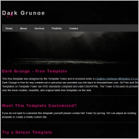 Dark Grunge Template