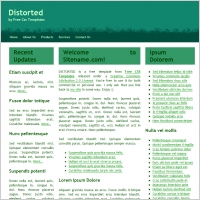 distorted