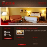 Five Star Hotel Template