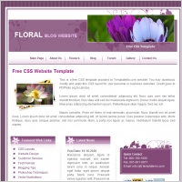 Floral Template