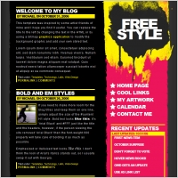 Free Style Template