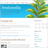 Fresh Media 1.0 Template
