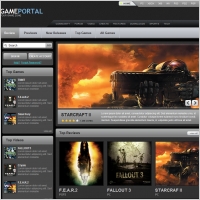 Game Portal Template