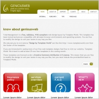 Genious Web Template