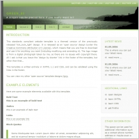 Green 80 Template